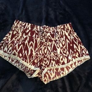 Two pairs of shorts not worn